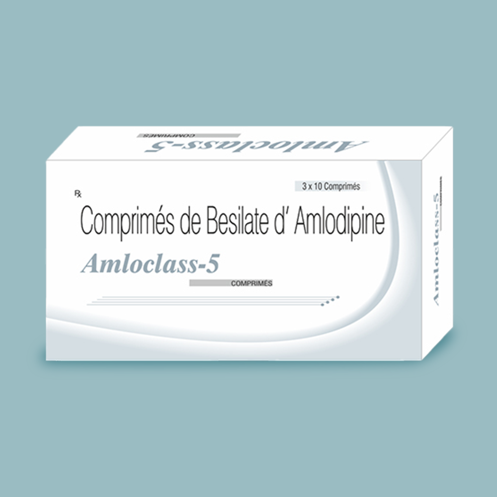Amloclass-5 tablet box