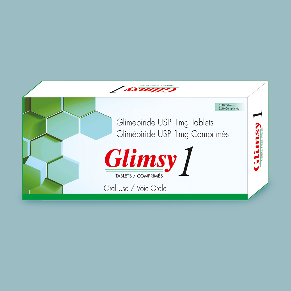 GLIMSY 1mg tablet pack
