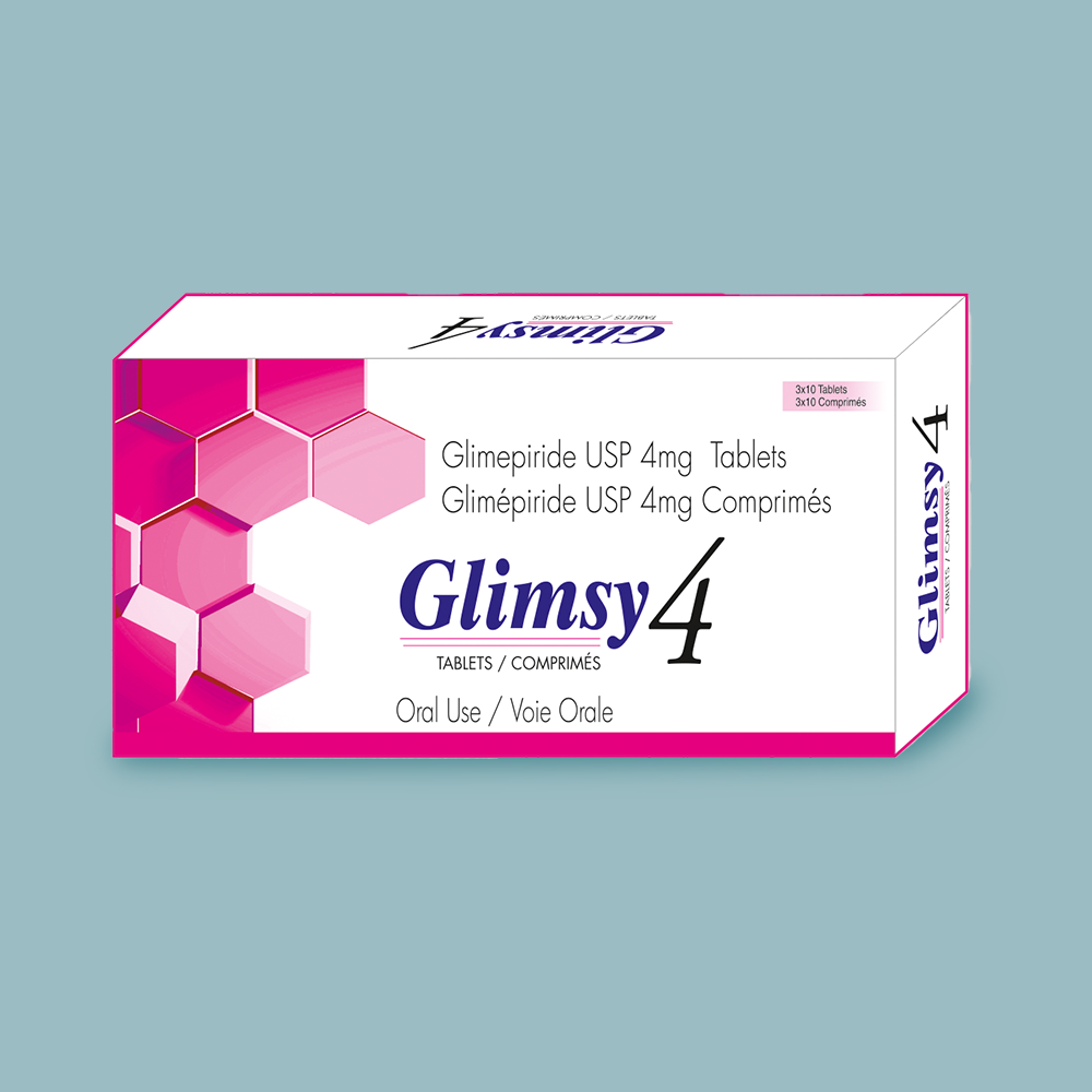 GLIMSY 4mg tablet pack